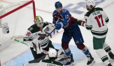 A 15-goal playoff opener puts modern NHL offense on full display in Avalanche-Wild
