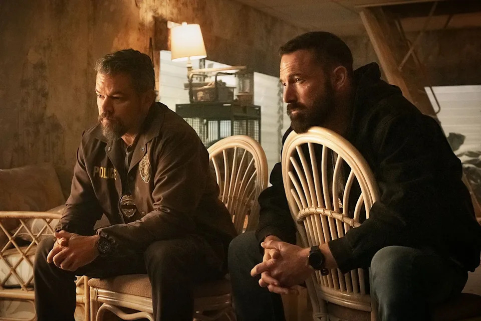 ‘The Rip’ has been accused of causing reputational harm to the real-life officers involved in the 2016 Miami-Dade narcotics raid (Claire Folger/Netflix)