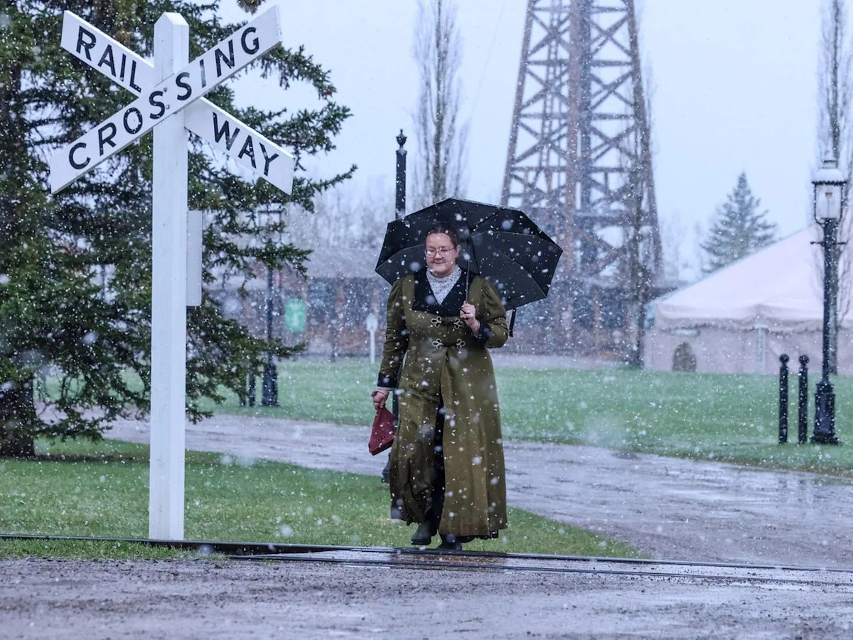 Parts of Calgary see heavy snowfall Saturday morning