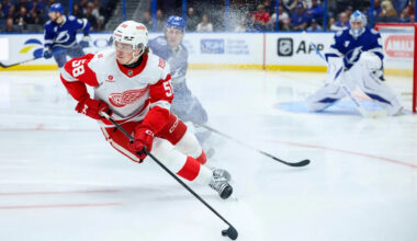 Red Wings Finnie, Talbot Join Canada; Seider on German Roster