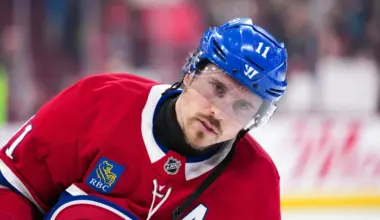 Montreal Canadiens forward Brendan Gallagher (11) skates during the warmup before the game against the Vegas Golden Knights at the Bell Centre.