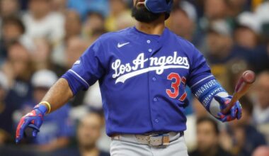 Teoscar Hernandez has six RBIs as Los Angeles Dodgers erase early deficit in win over Milwaukee Brewers