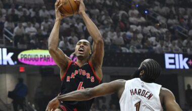 Cavaliers vs. Raptors Game 6 live score, updates, highlights from 2026 NBA playoffs first-round series