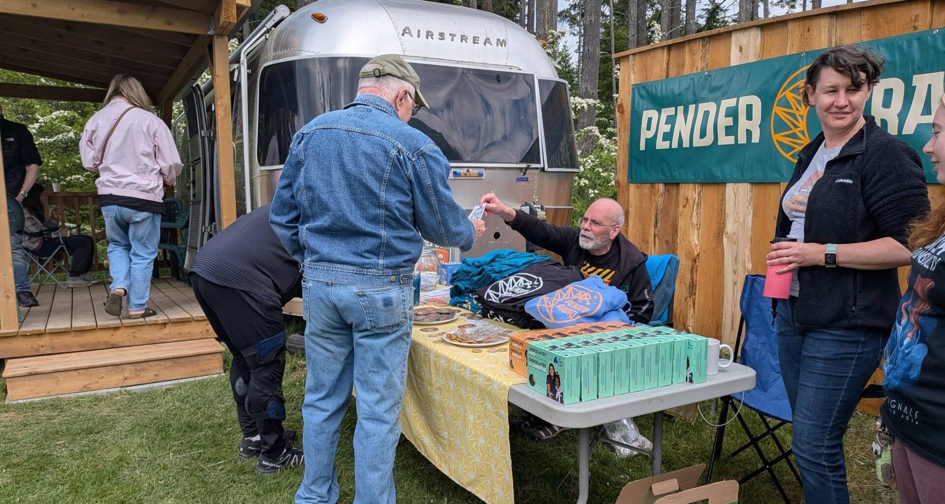 We're live on air: The first voice of Pender Radio hit the airwaves Saturday