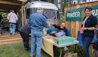 We're live on air: The first voice of Pender Radio hit the airwaves Saturday