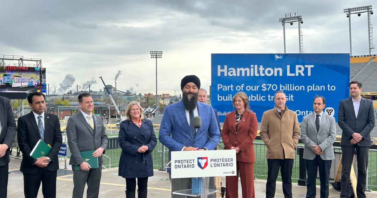 ‘This is moving forward’: First construction contract awarded for long-delayed Hamilton LRT - The Spec
