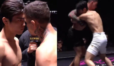 The brutal knockout suffered by an MMA fighter after disrespecting his opponent before the fight