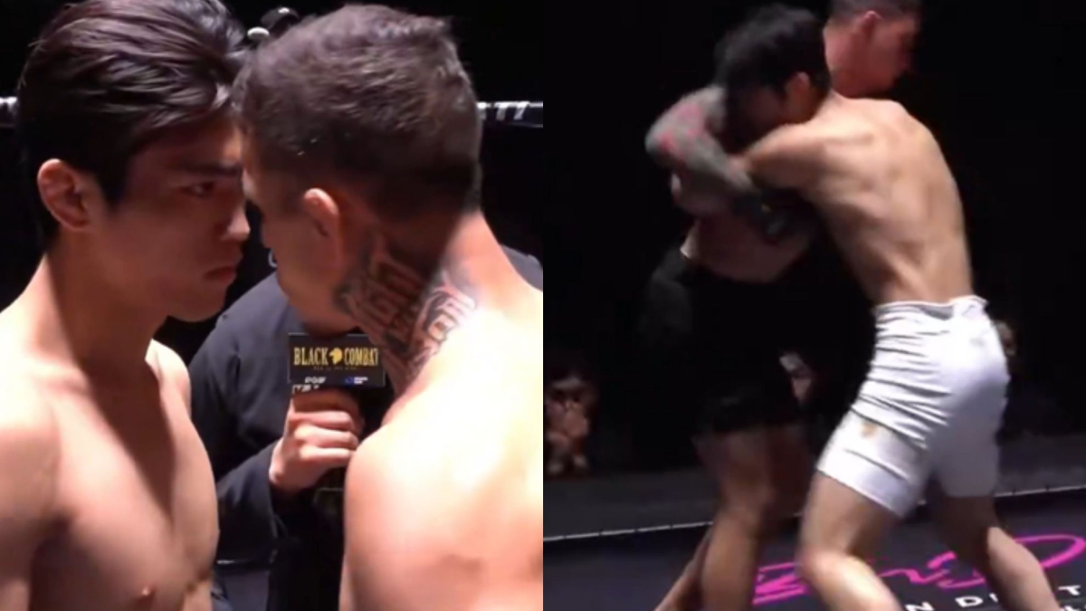 The brutal knockout suffered by an MMA fighter after disrespecting his opponent before the fight