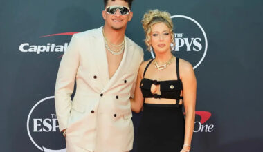 Brittany Mahomes adds another award to her collection while Patrick struggles to reclaim his spot as the NFL's best