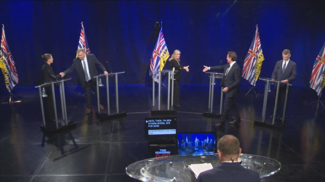Click to play video: 'BC Conservative leadership candidate debate'