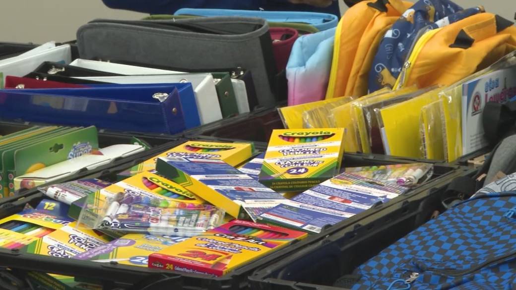 Click to play video: 'Surrey School District says more families need help getting school supplies'