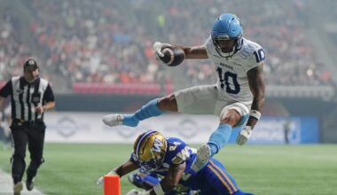 Veteran Argos receiver Mital paying attention to detail during training camp