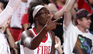 Fire starter Nyadiew Puoch makes WNBA history