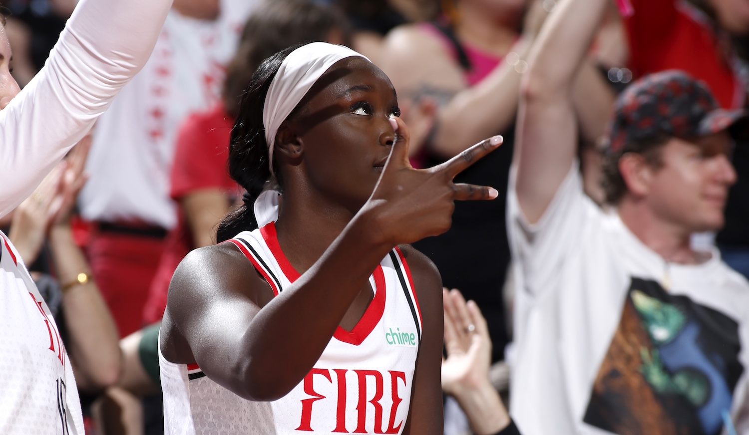 Fire starter Nyadiew Puoch makes WNBA history