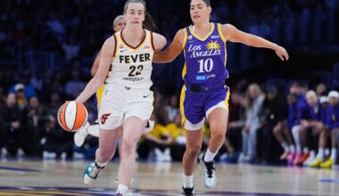 Kelsey Plum’s scorching WNBA start hits a snag with a sprained ankle in practice | Sports