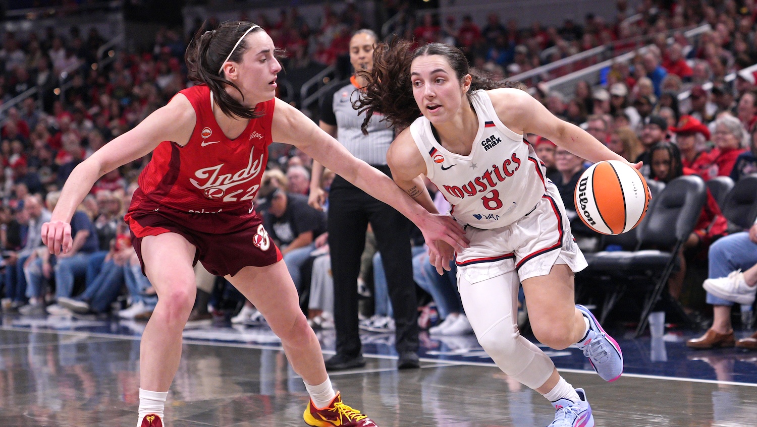 Amoore +13 as Mystics beat Caitlin Clark's Fever in OT
