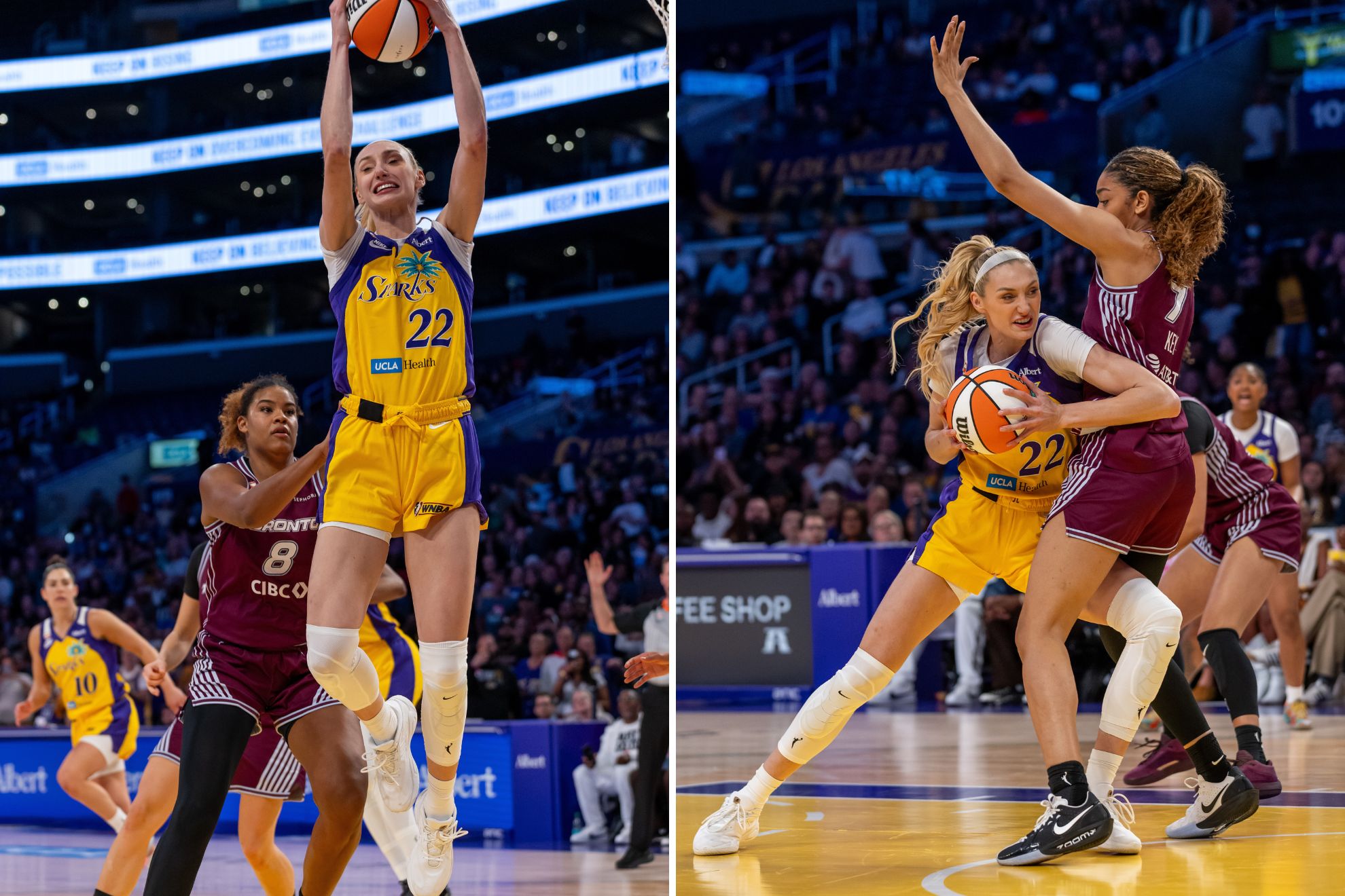 Cameron Brink finds herself in a challenging position, trying to secure her spot with the Los Angeles Sparks
