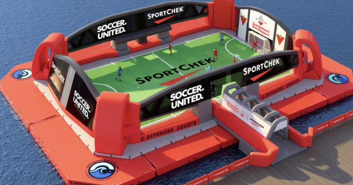 Toronto is getting Canada’s first-ever floating futsal pitch