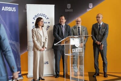 Airbus signs agreements with industry leaders CAE Inc., L3Harris Technologies, RTX's Pratt & Whitney Canada - © AIRBUS - 2026 (CNW Group/Airbus)