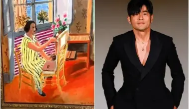 Jay Chou is believed to have spent S$25.6 million on the painting The Morning Session (left).
