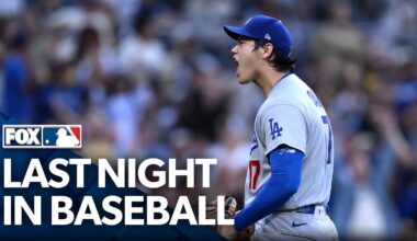 Last Night In Baseball: Dodgers Superstar Shohei Ohtani Dazzles Against Padres