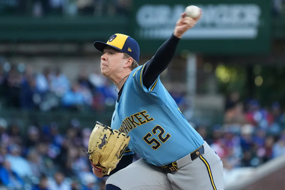 The Brewers landed Kyle Harrison in an offseason trade with the Red Sox.