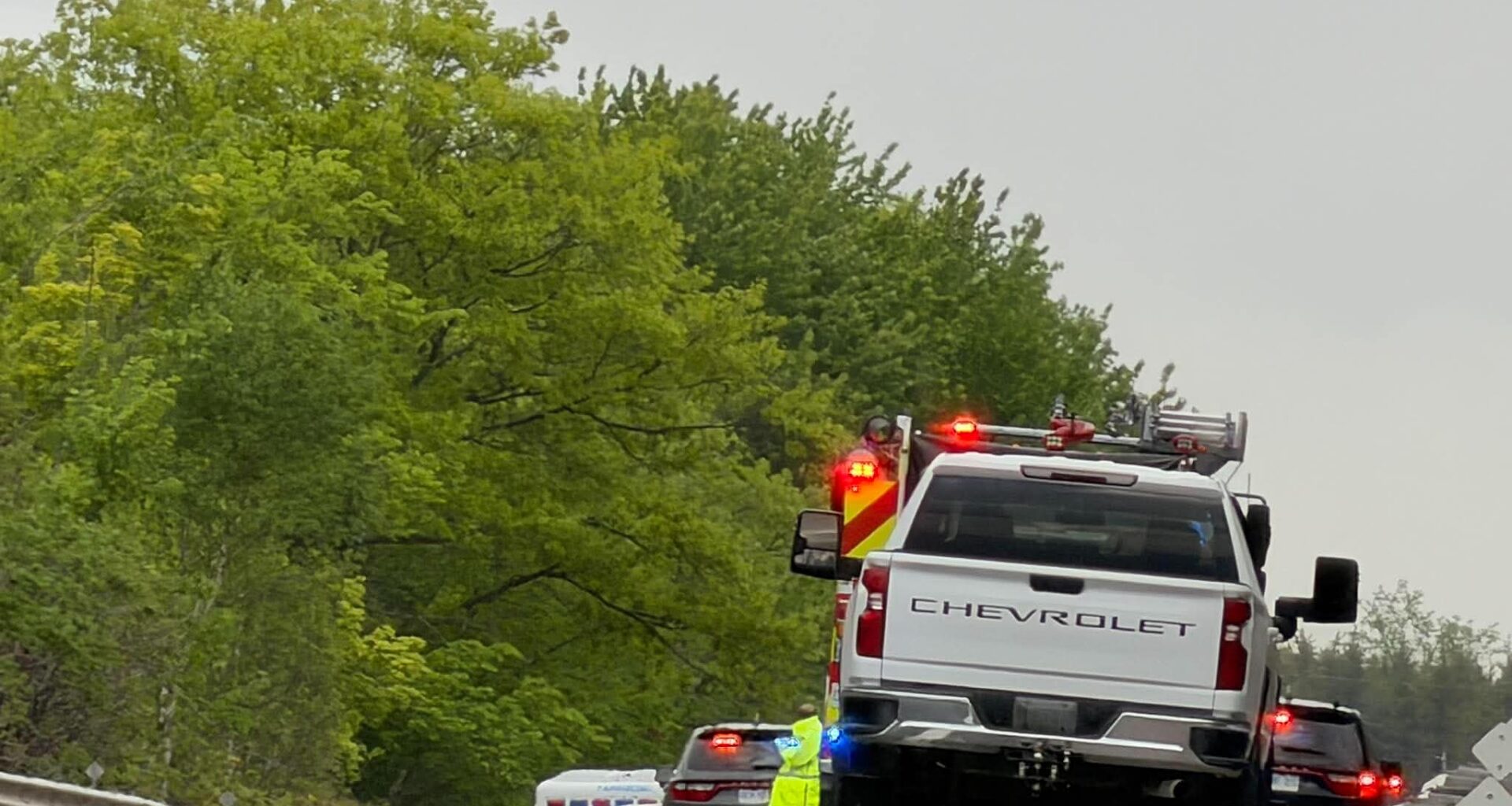 UPDATE: One killed, child critically injured in Highway 15 collision involving ambulance - The Brockvilleist