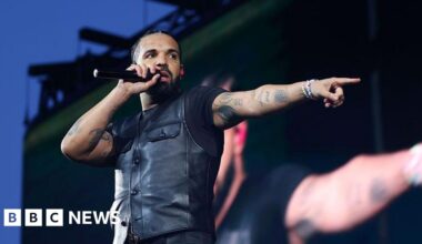 Drake surprise drops three albums and mentions rapper feud - BBC