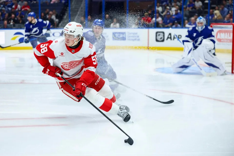 NHL: Detroit Red Wings at Tampa Bay Lightning