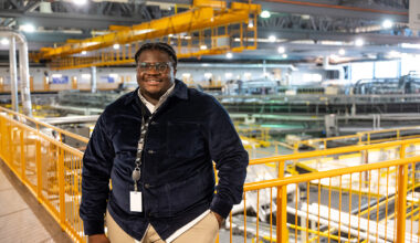 Osebi Daudu will be graduating with his Bachelor of Science (Honours) degree in Physics with a specialization in Materials Science, with a Certificate in Astronomy and a minor in Mathematics. (Matt Smith/University of Saskatchewan)