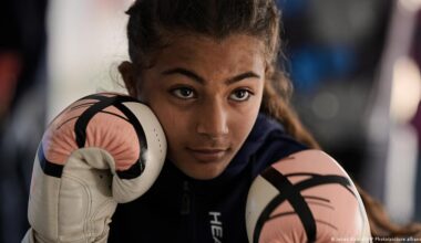 Girls in Gaza box to cope with trauma, war and loss