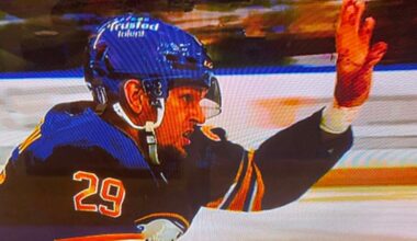 Bloody scene in Buffalo after massive hit on Ivan Demidov!