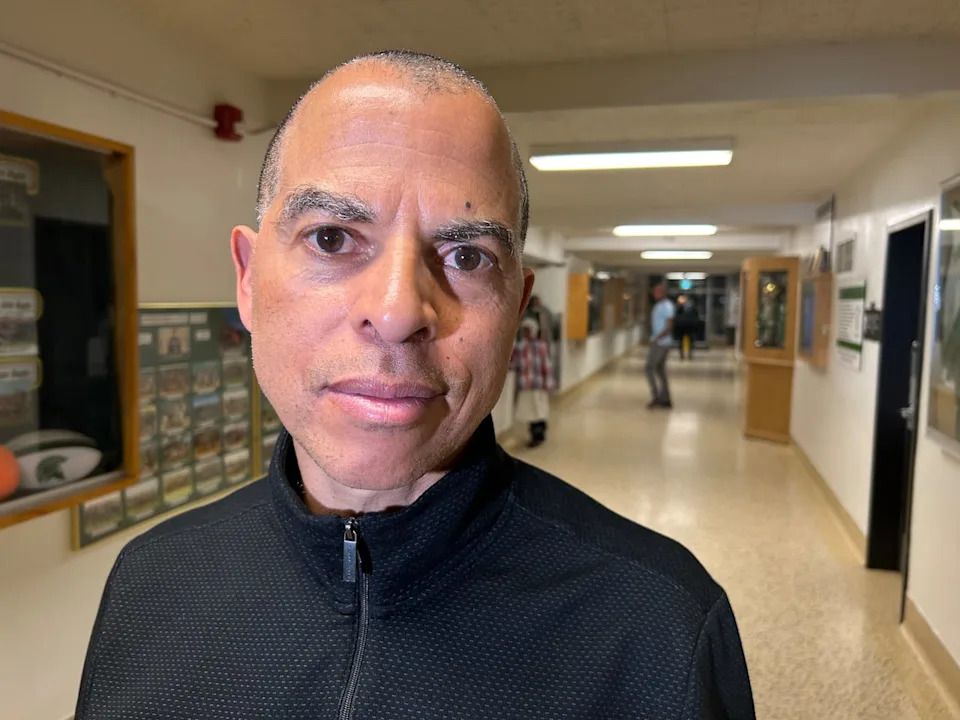 Robin Browne, founder of 613-819 Black Hub in Ottawa, said he is unsatisfied with the reason given as to why the board is holding its first in-person meeting in years. (Guy Quenneville/CBC)