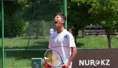 Kazakh junior tennis team finishes second at Junior Davis Cup qualifiers