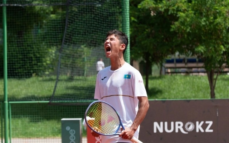 Kazakh junior tennis team finishes second at Junior Davis Cup qualifiers