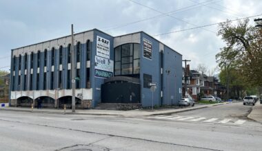 A small Hamilton office building repurposed for housing