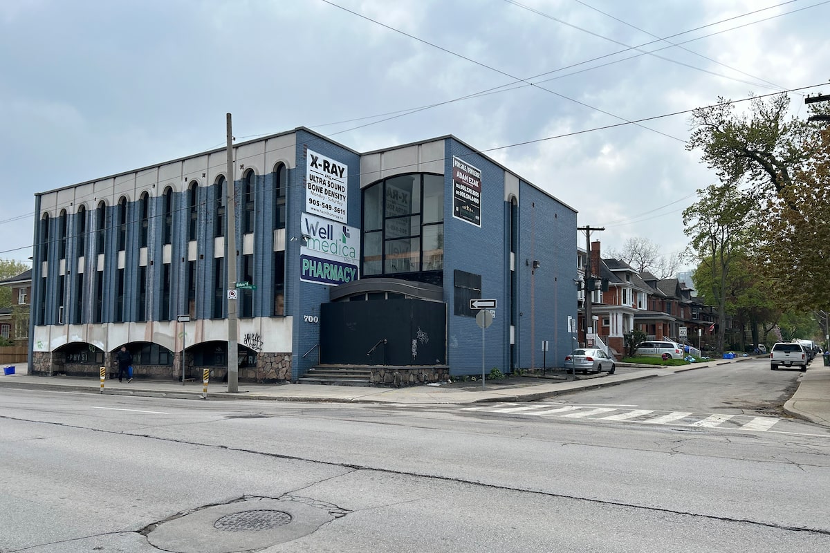 A small Hamilton office building repurposed for housing