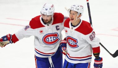 Cole Caufield, Nick Suzuki score as Montreal Canadiens overwhelm Buffalo Sabres to take pivotal Game 5