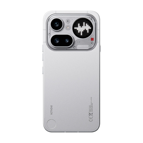 a silver Nothing Phone 4a Pro official render
