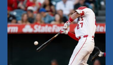 Mike Trout hits 2-run homer and Angels clinch series over Rangers with 5-2 win