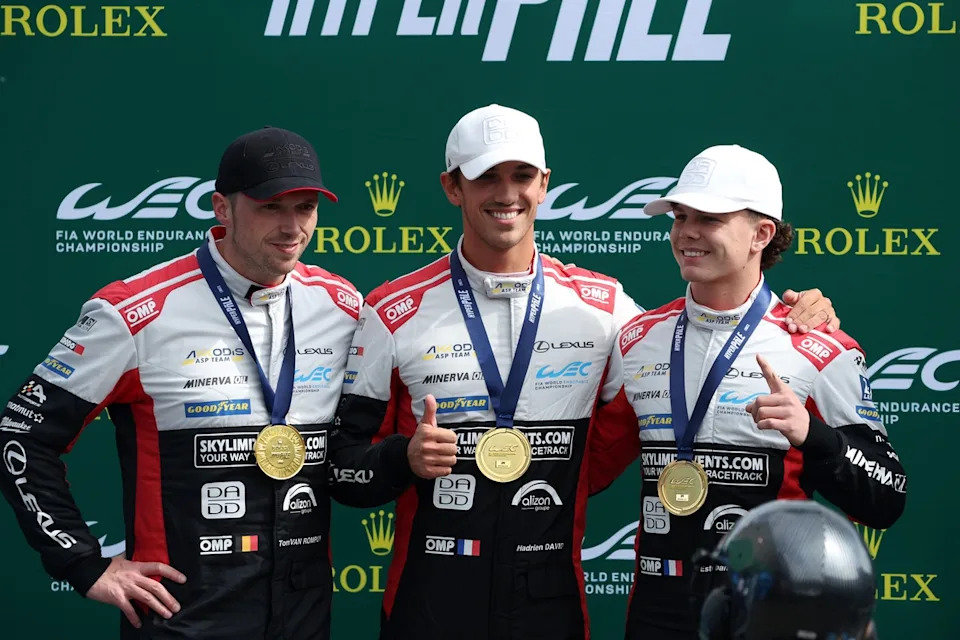 #78 Akkodis Asp Team Lexus RC F LMGT3: Tom Van Rompuy, Hadrien David, Esteban Masson