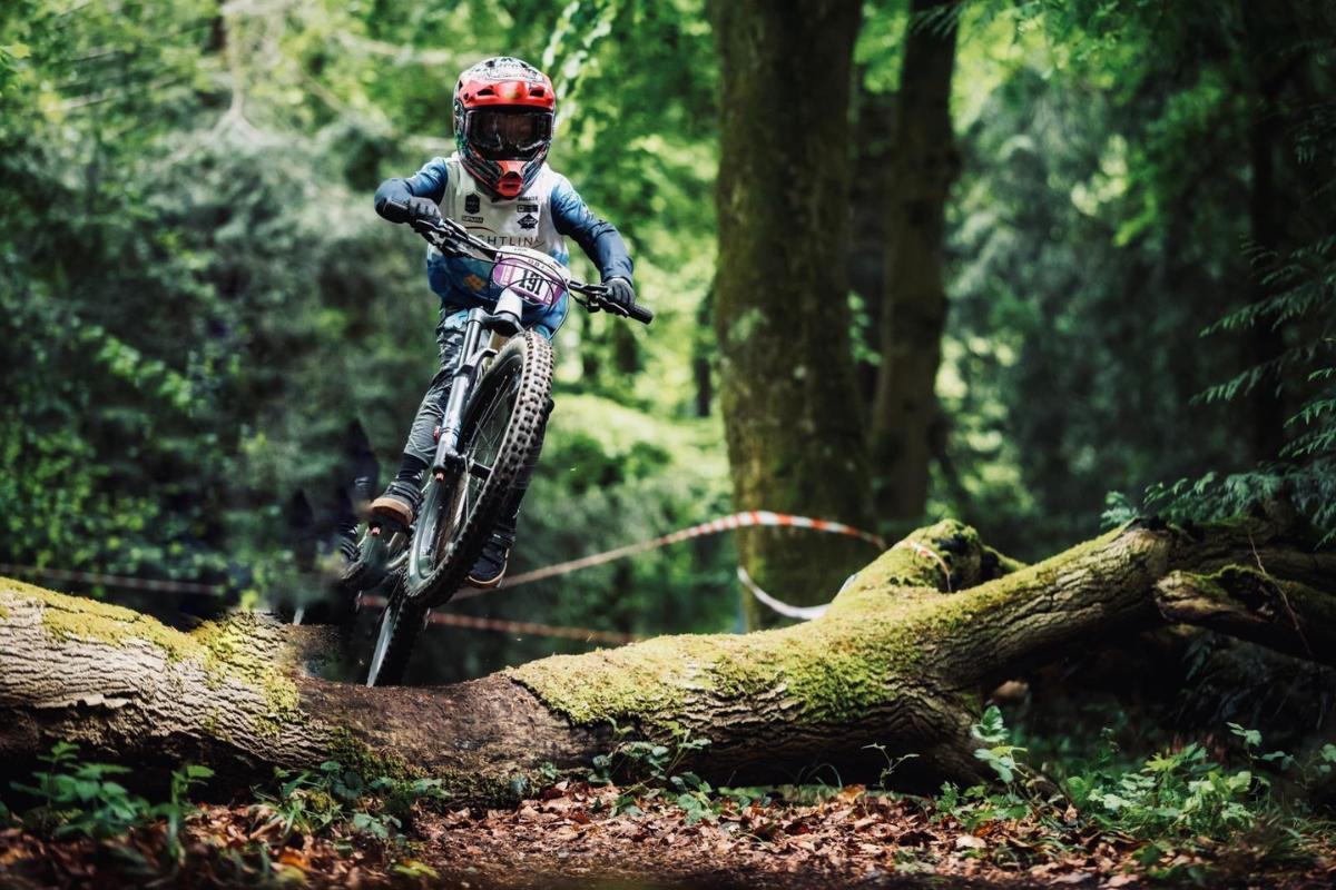 Seven-year-old makes puts in strong display at cycling event