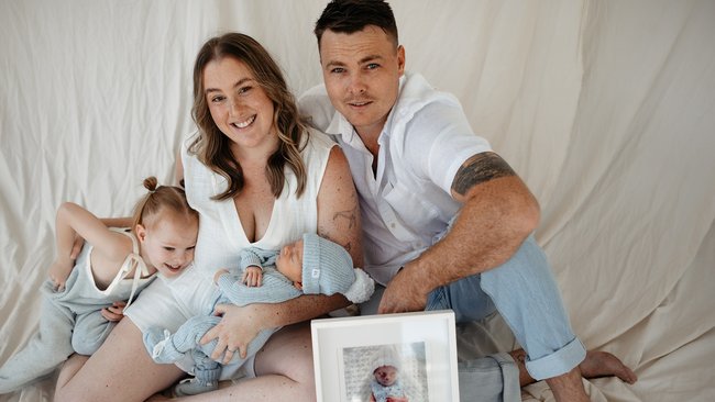 Brittany Matsen shares her journey through grief, premature birth and postnatal depression.