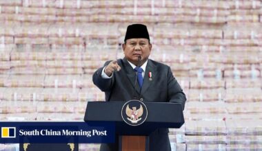 Indonesia’s rupiah sinks to record low as Prabowo shrugs off rout fears