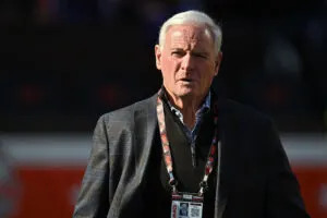 Cleveland Browns owner Jimmy Haslam looks on prior to a game against the Baltimore Ravens at Huntington Bank Field on October 27, 2024 in Cleveland, Ohio. (Photo by Nick Cammett/Getty Images)