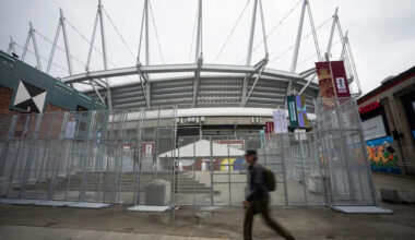 In the shadow of the BC Place, downtown Vancouver braces for World Cup