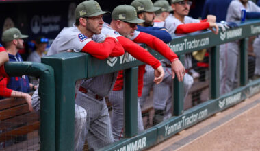 We’re one month into the Chad Tracy era and the Red Sox have to give us something