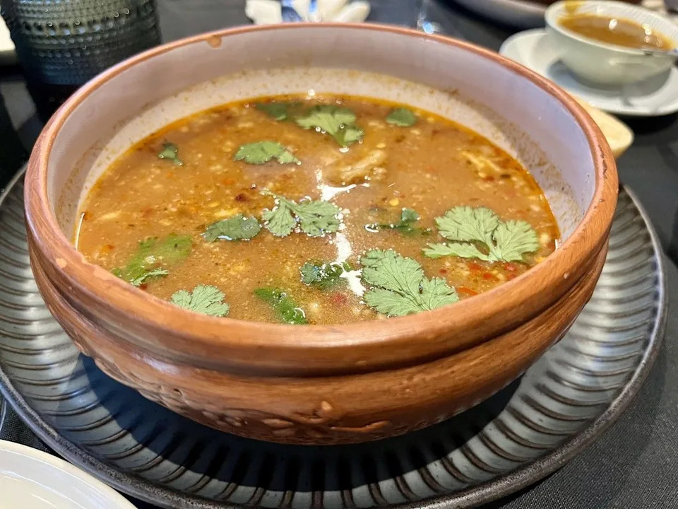 Kharcho beef soup at Yan’s Restaurant in the ByWard Market.