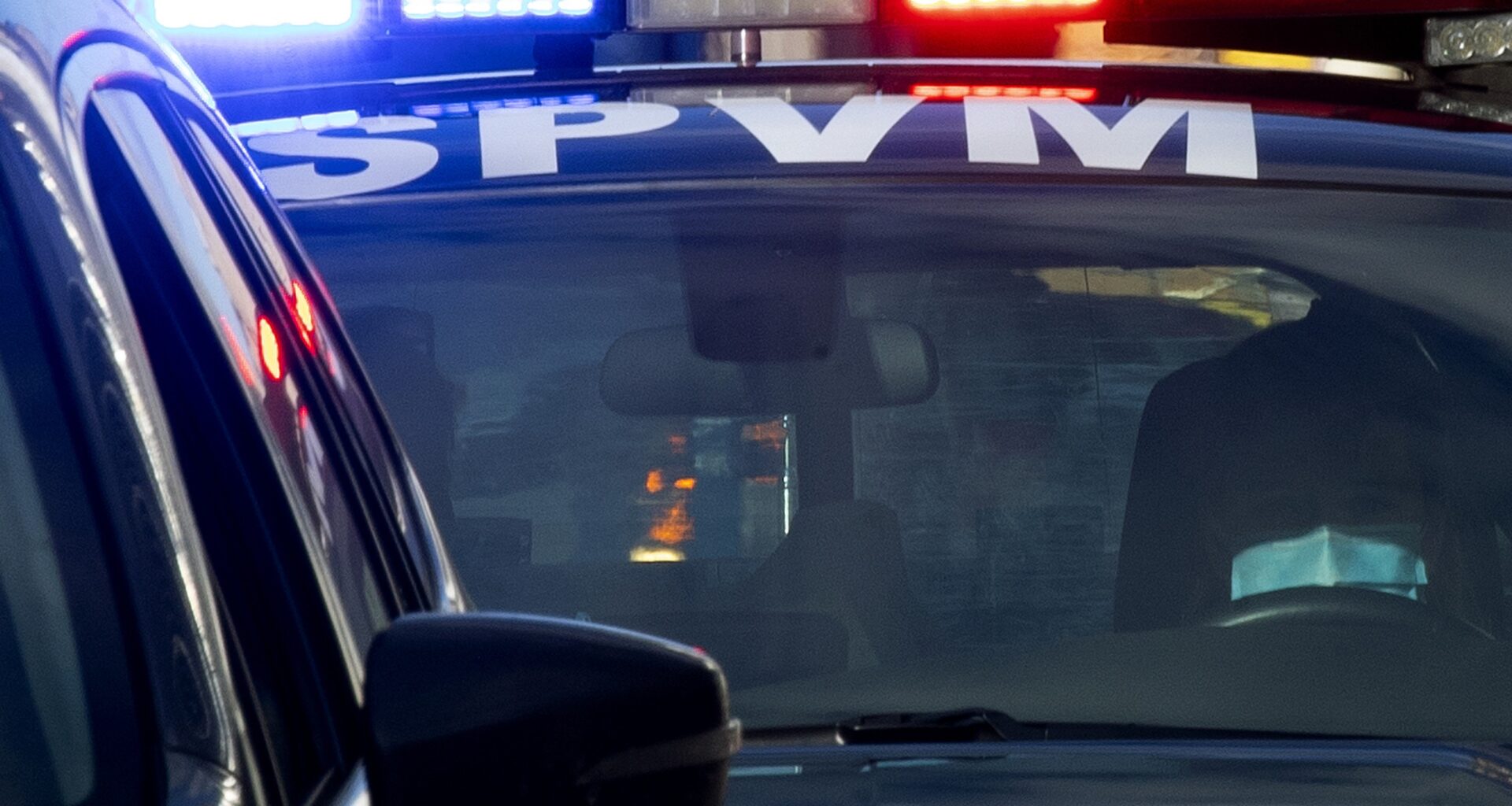 An SPVM police car.