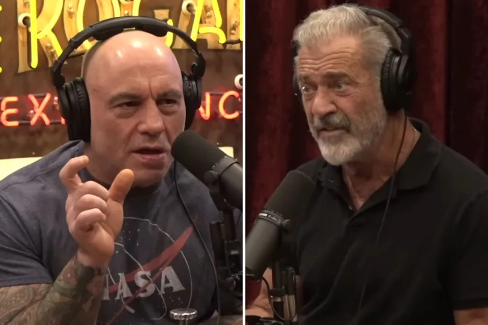 Actor-director Mel Gibson appeared on “The Joe Rogan Experience” on January 9, 2025. YouTube / PowerfulJRE